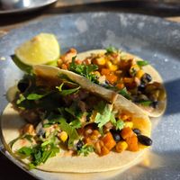 Sweet Potato Tacos at Vida Taco Bar in Annapolis