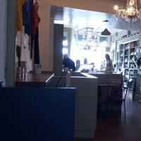 View from back of the shop/ cafe at Eat.Love.Yoga in Kidderminster