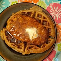 Delivery.  Soo damn good at Nuno's Tacos & Vegmex Grill in Dallas