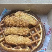 Beyond Chicken n waffles at Nuno's Tacos & Vegmex Grill in Dallas