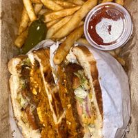 cowboy torta at Nuno's Tacos & Vegmex Grill in Dallas