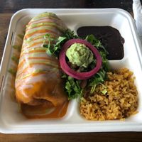 Chimichanga at Nuno's Tacos & Vegmex Grill in Dallas