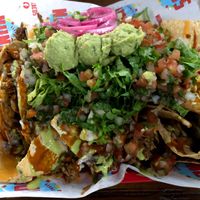Nachos at Nuno's Tacos & Vegmex Grill in Dallas