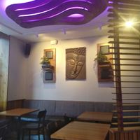 Seating area at Kroathai in Bergen