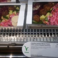 Vegan salad with falafel at CLT - Pret A Manger - CC in Charlotte