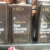 Dark chocolate at CLT - Pret A Manger - CC in Charlotte