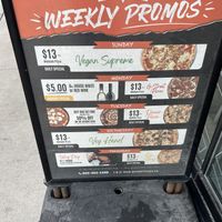 Weekly specials   at G-Street Pizza in Halifax