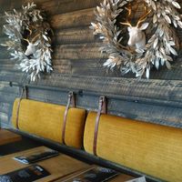 Booths at G-Street Pizza in Halifax