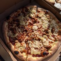 Vegan pulled bbq pork at G-Street Pizza in Halifax