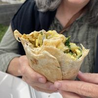Breakfast Burrito.  at The Park Side Cafe in Olympia