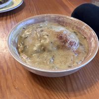 B and G w/ mushroom gravy  at The Park Side Cafe in Olympia