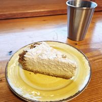 Coconut "Cream" Pie at The Park Side Cafe in Olympia