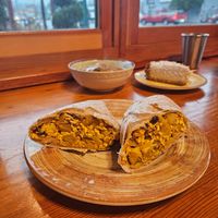 Breakfast Burrito at The Park Side Cafe in Olympia