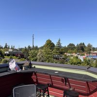 Rooftop patio  at The Park Side Cafe in Olympia