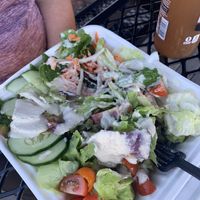 Farmer’s salad with lemon tahini dressing at The Park Side Cafe in Olympia