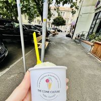 Mojito sorbet   at The Cone Culture in Tbilisi