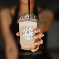 Vegan coffee at The Cone Culture in Tbilisi