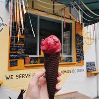 Raspberry at The Cone Culture in Tbilisi