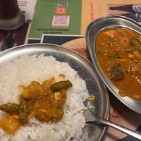 Vegetable curry ! at Raj in Sendai