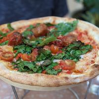 Pizza at Eden in Bondi Beach