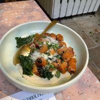 Golden gnocchi   at Eden in Bondi Beach