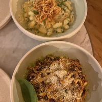 Gnocchi and mushroom Ragu   at Eden in Bondi Beach