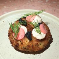 Truffle Potato Donut at Eden in Bondi Beach
