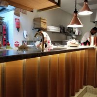 Open kitchen at Eden in Bondi Beach