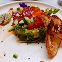 watermelon 'sashimi'  -- a must try at Eden in Bondi Beach