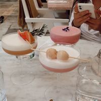 Cocktails at happy hour at Eden in Bondi Beach