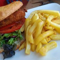 Burger vegana at GALiPiZZA in Viveiro