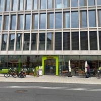 New building new store front  at Alnatura in Ludwigsburg