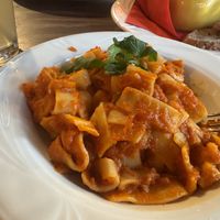 Nudeln mit Tomatensoße   at Scheune Biber Ferienhof in Mirow