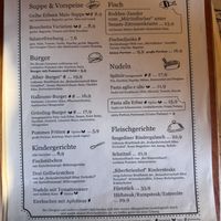 Speisenkarte   at Scheune Biber Ferienhof in Mirow