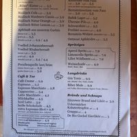 Speisenkarte   at Scheune Biber Ferienhof in Mirow