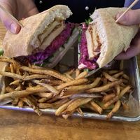 Tofu sammy  at Sip in Plattsburgh