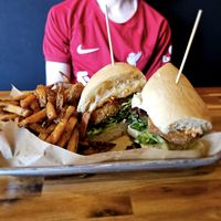 tofu sammy at Sip in Plattsburgh