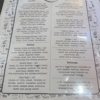 Menu page 3  at Sip in Plattsburgh