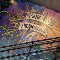 Unique murals at Sip in Plattsburgh