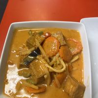 Red curry   at Wish Thai Kitchen in Watertown
