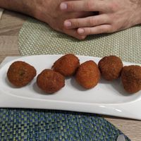 Croquetas at La Cookessa Bio in Granollers
