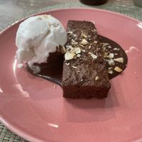 Brownie de xocolata  at La Cookessa Bio in Granollers