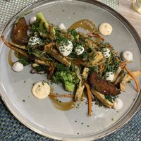 Wok de verdures amb tempeh  at La Cookessa Bio in Granollers