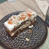 Pastel de zanahoria at La Cookessa Bio in Granollers