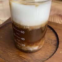 Cortado. In.a.beaker.   at CaféLab in Cartagena