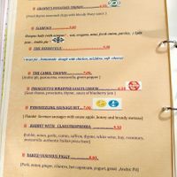 Menu page at Plaka - ΠΛΑΚΑ in Crete