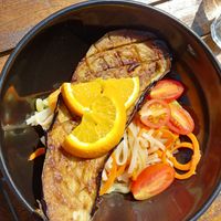 Miso eggplant at Beachclub Copacabana in The Hague