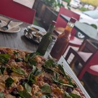 Sitting outside at Kerdoni's in Bloemfontein