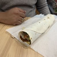 Kofteh Wrap  at Happy Vegans in Clifton