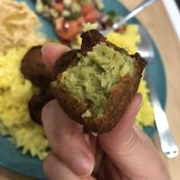 Falafel  at Happy Vegans in Clifton
